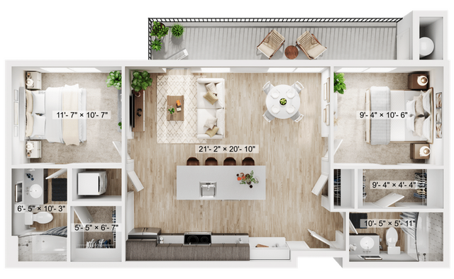 2BR/2BA - B5