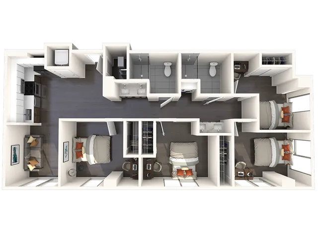 4BR/2BA - D3