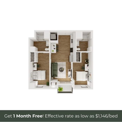 2BR_2BA - D - 3.1 Furnished