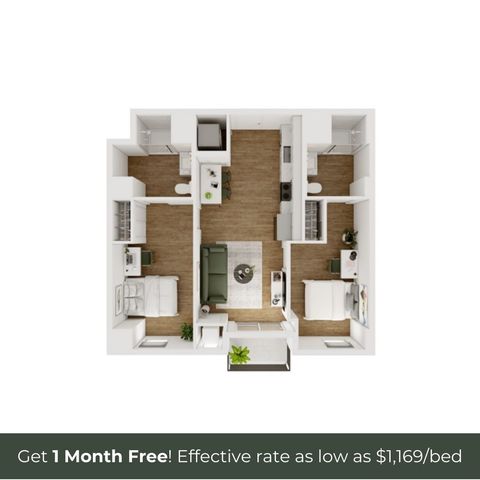 2BR_2BA - D - 3.4 Furnished