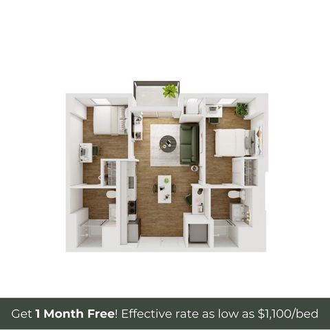 2BR_2BA - D - 5.4 Furnished