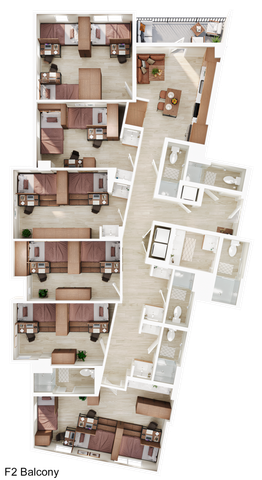 F2 Balcony