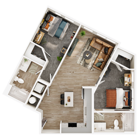 2BR/2BA - B3