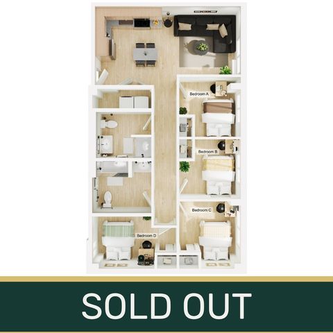 4BR/2BA - SOLD OUT