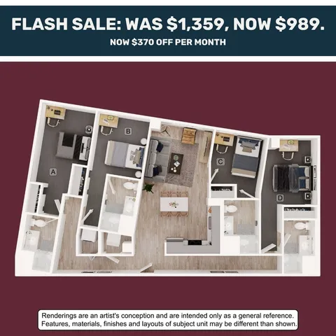 4BR/4BA - D3 on sale for $989