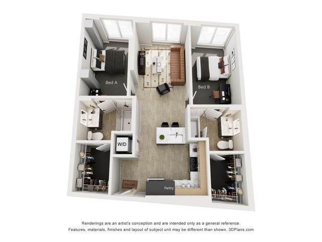 2BR/2BA - B1