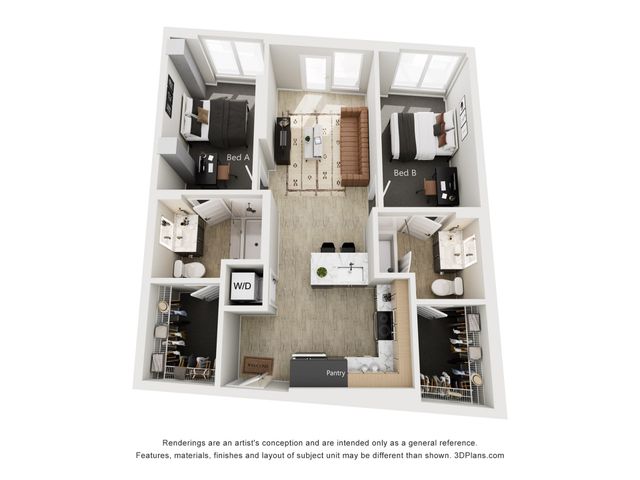 2BR/2BA - B1.2