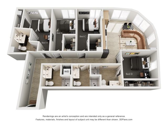 4BR/4BA - D1