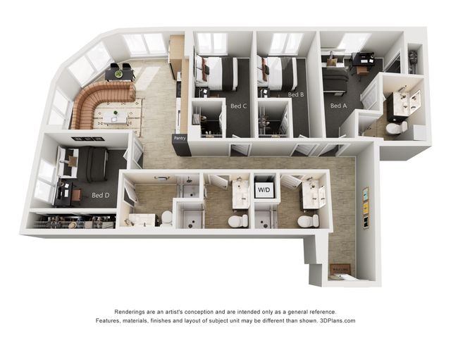 4BR/4BA - D2