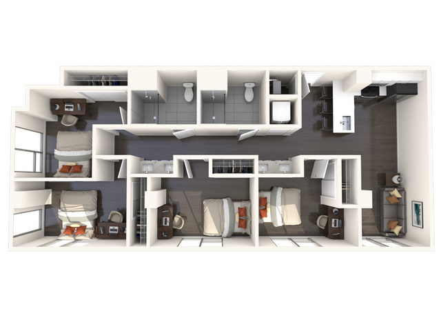 4BR/2BA - D2