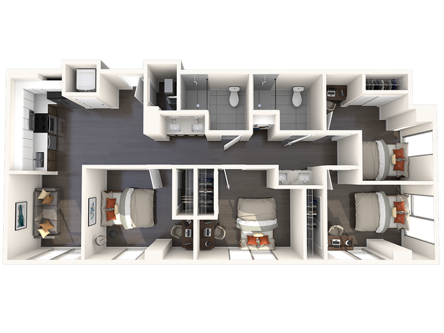 4BR/2BA - D3