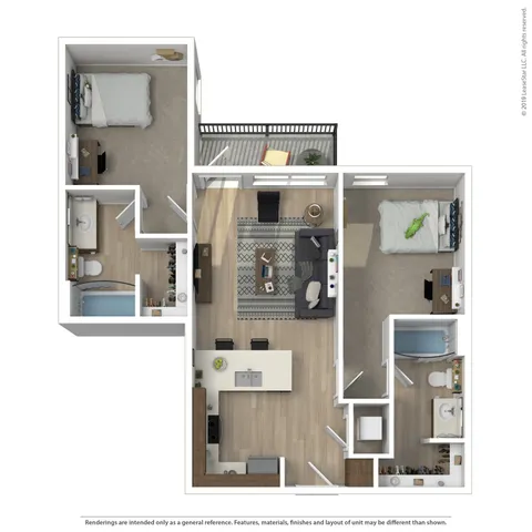 2BR/2BA - B2