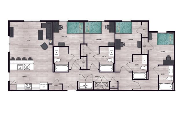 Junction 49 - Apartment Floorplan