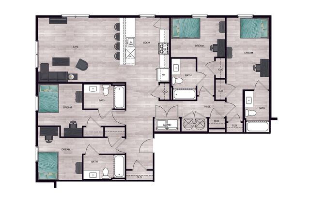 Junction 49 - Floorplan Layout