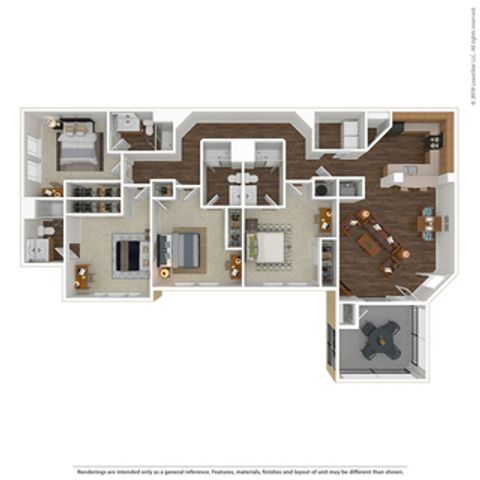 Forest Lake - Apartment Floorplan