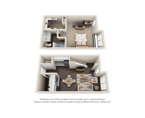 Floor Plan Image | Oakbrook Apartments