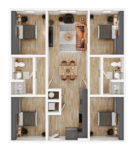D1 - 4BR/2BA