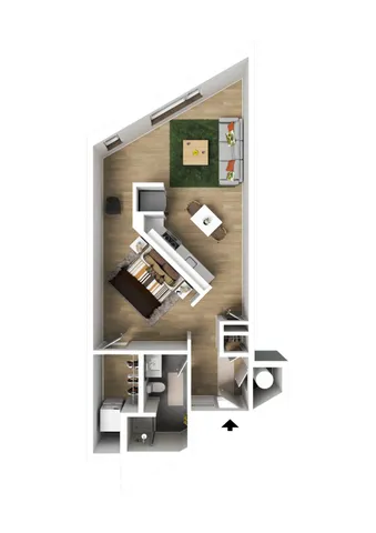 Jr. 1 Bedroom Type C