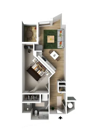1 Bedroom Type B