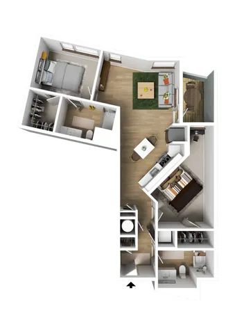 2 Bedroom Type B