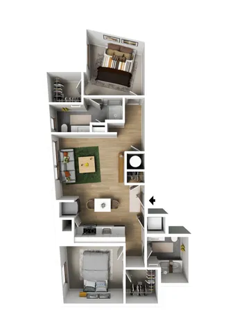 2 Bedroom Type C