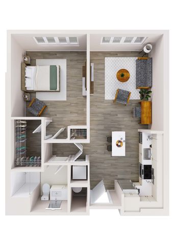 Patterson 1 bedroom