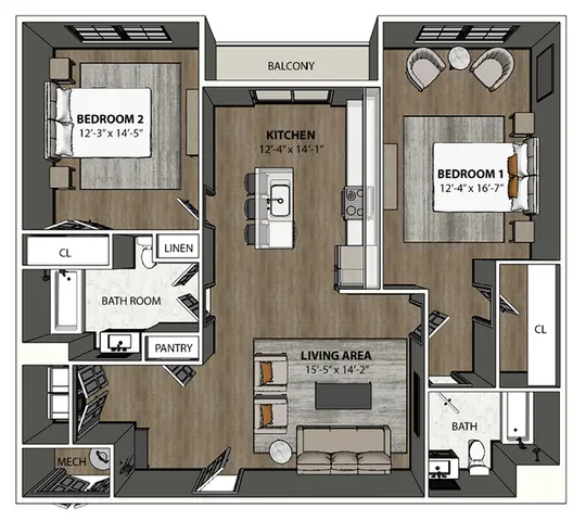 Dauberton 2A Floorplan