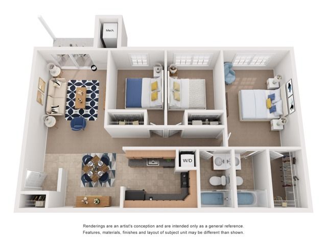 3 bedroom