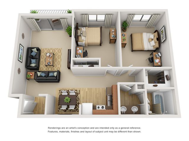 2 bedroom apartment tucson