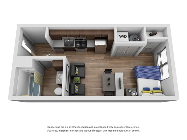 studio apartment in ann arbor