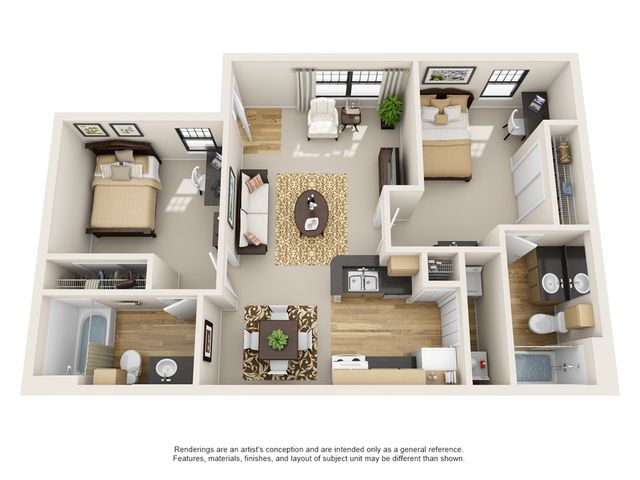 2 bedroom apartment baton rouge