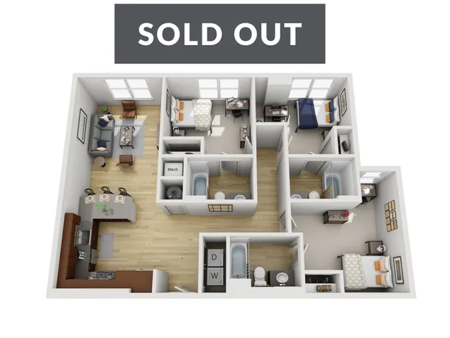 3 bedroom apartment in knoxville tennessee sold out