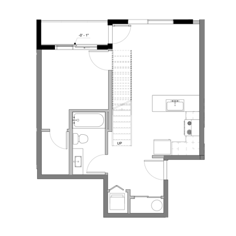 Penthouse 609 Floorplan