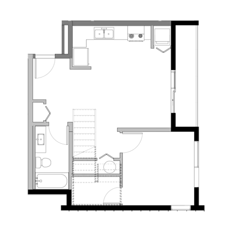 Loft 645 Floorplan