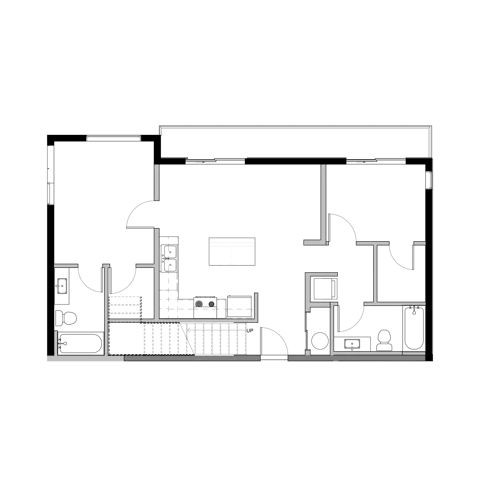 Penthouse 600 Floorplan