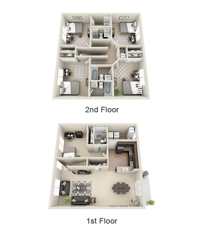 5 bedroom apartment floor plan