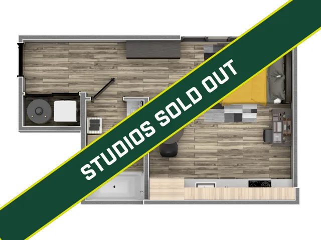 Studios Sold Out