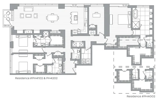 PH06 / 3 Bedroom / 3.5 Bath