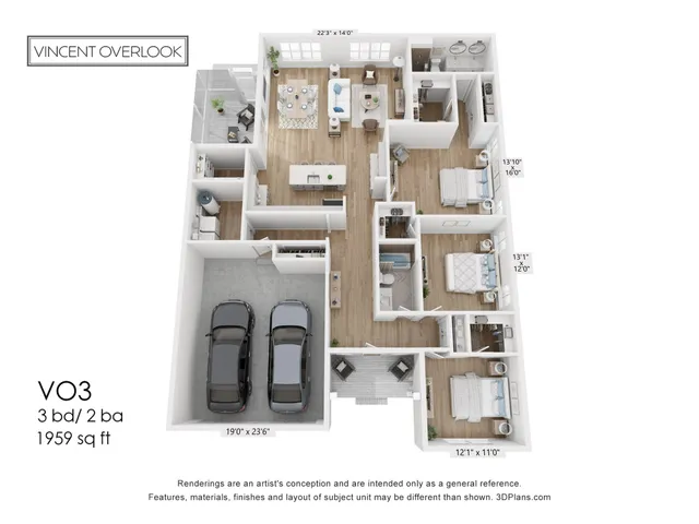 VO3 floor plan