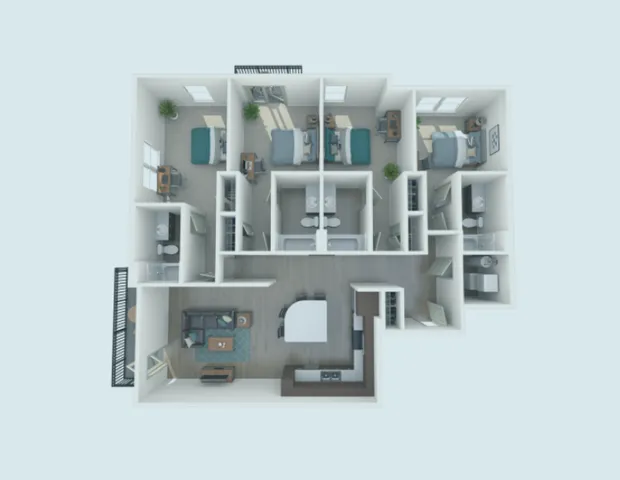 Four Bedroom (B)
