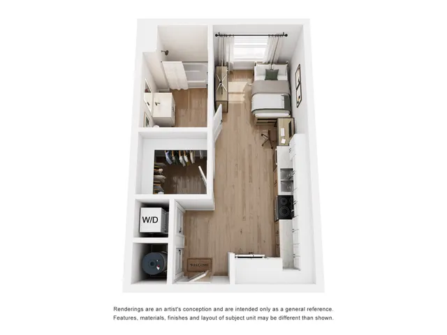 West Forty - Studio Floorplan