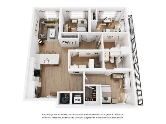 West Forty - Apartment Floorplan