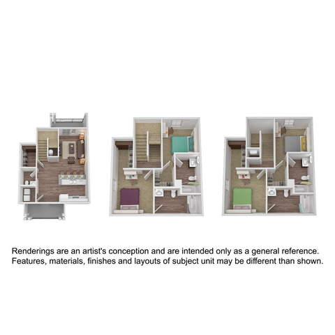4BR/4BA - 3-Story Townhome