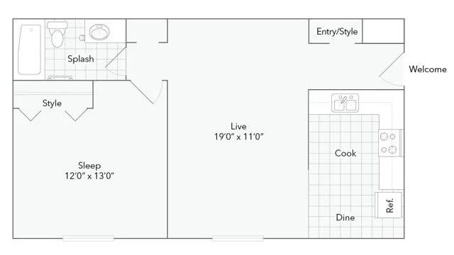 The Cherry Tree | Floor Plan