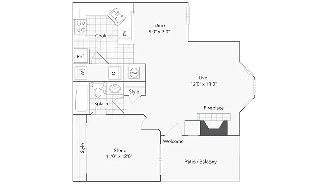 Floorplan Image | ReNew Western Cranston