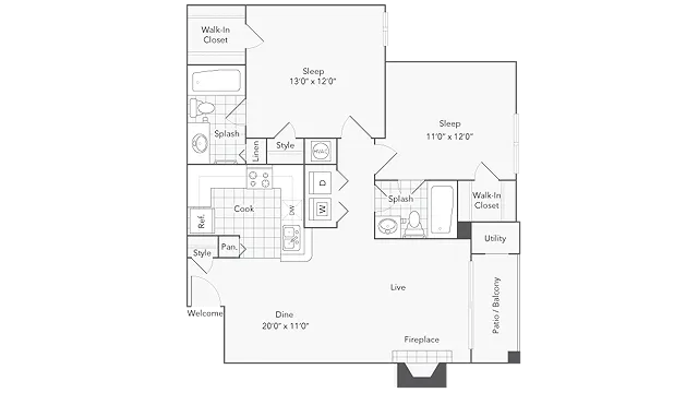 Floorplan Image | ReNew Western Cranston