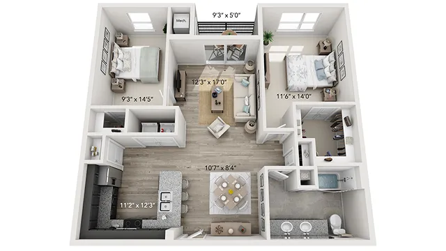 Floorplan Image | Arrive Glenview