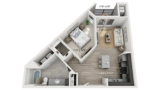 Floorplan Image | Arrive Glenview