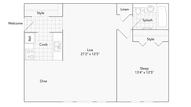 Floorplan Image | ReNew Des Plaines North