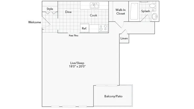 Floorplan Image | ReNew Des Plaines South